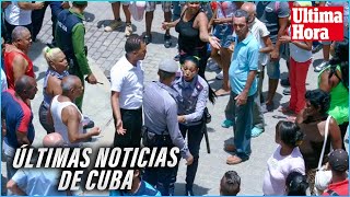 REVUELTAS LAS CALLES DE CUBA‼️SE MOVILIZA LA PNR PARA CONTROLAR LA SITUACIÓN‼️ [upl. by Anayik]