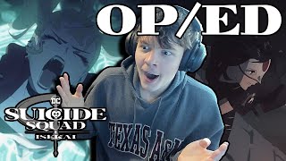 BOTH ABSOLUTE BANGERS  Suicide Squad Isekai OpeningEnding Reaction Op Ed Reaction [upl. by Sanez]