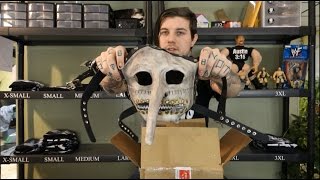 SLIPKNOT MASK UNBOXING  JIM amp CHRIS IOWA MASKS [upl. by Ayanej542]