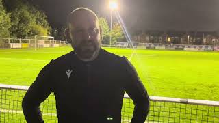 Gareth Holmes Match Reaction  Warrington Rylands Away [upl. by Saisoj955]