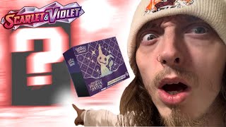 i think i pulled a really rare card  Scarlet amp Violet Paldean Fates ETB Unboxing [upl. by Ansilma540]