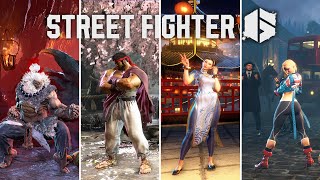 Street Fighter 6  All Characters Win Poses Complete Season 1 [upl. by Enitsirt]