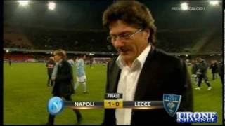 Napoli Lecce 1 0 Auriemma Ampia Sintesi 19 12 2010 Video in Alta Qualità [upl. by Irek]