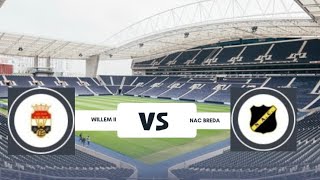 WILLEM II VS NAC BREDA LIVE [upl. by Harding]