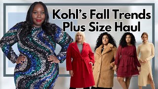 Kohls Plus Size Fall Trends amp Holiday Haul [upl. by Kessler]