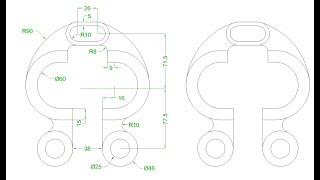 AutoCAD Sample 002 [upl. by Emera]