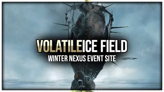 Eve Online  Fading Volatile Ice Field  Winter Nexus Mining Site [upl. by Baal650]