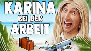 Karina bei der Arbeit  Im Reisebüro [upl. by Anera]