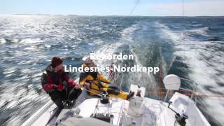 Rekorden Lindesnes  Nordkapp [upl. by Leahcym696]