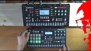 Deep House Techno Live sessionElektron Analog Rytm OS 130D and Octatrack OS 125HFull HD [upl. by Mitran]