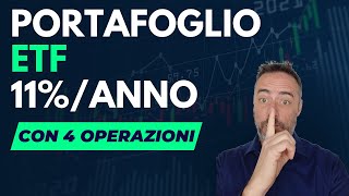 Portafoglio ETF da 11 allanno nel 2023 [upl. by Onivag]