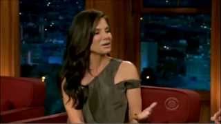 Sandra Bullock Talking About Her Tattoo [upl. by Ivel]