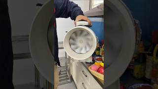 Exhaust fan hub installation review for kitchen shorts [upl. by Fink]