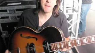 Gibson Germany  Graspop 2010  Joe Perrys live guitars [upl. by Aneeg]