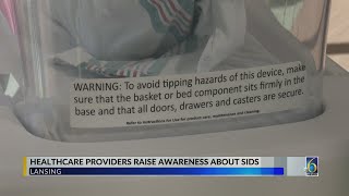 Healthcare providers raise awareness about SIDS [upl. by Sairtemed]