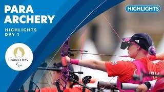 archery paralympics archery paralympics 2024 archery paralympics live [upl. by Sllew31]