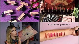 puroBIO Tutti i ROSSETTI indossati💄TRY ON amp SWATCHES  Lillaccupcake [upl. by Adnuhsar]