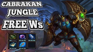 CABRAKAN JUNGLE IS INSTANT W  Season 11 Masters Ranked Conquest  SMITE [upl. by Adnawuj]