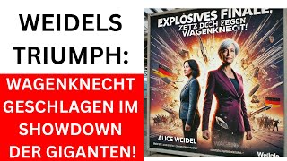 Explosives Finale Weidel setzt sich gegen Wagenknecht durch [upl. by Adnovaj121]