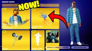 Snoop Dogg Skin in Fortnite item Shop Now  Fortnite Remix [upl. by Tiffany294]