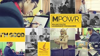 MPOWR  Majan Youth Leadership Programme [upl. by Yllek]