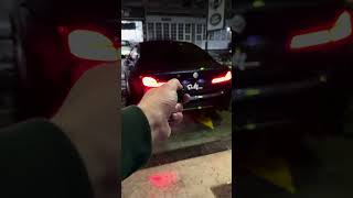 BMW 520i  Emil Custom Exhaust Varex [upl. by Dagnah]