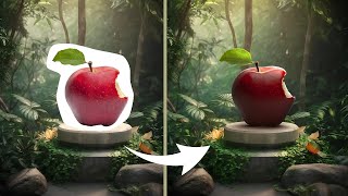 Blending Object into Background  Photoshop Compositing Tutorial [upl. by Aiuqat]