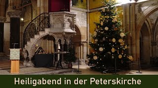 Heiligabend in der Peterskirche Leipzig  2021 [upl. by Lorre464]