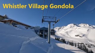 WhistlerBlackcomb  Whistler Village Gondola [upl. by Paapanen]