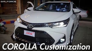 2023 Toyota COROLLA ALTIS Grande 18X Customization  Customizing My New Corolla 2023 [upl. by Queena638]