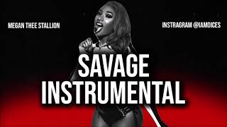 Megan Thee Stallion quotSavagequot Instrumental Prod by Dices FREE DL [upl. by Trula228]