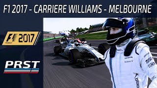 F1 2017 MODE CARRIÈRE  MELBOURNE  LES DÉBUT DUN JEUNE PILOTE [upl. by Fraser516]