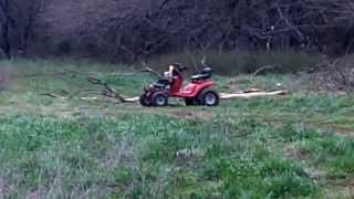 Blowing up lawn mower with binary explosive target [upl. by Caesar]