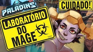 PALADINS DECK DE TALUS LADRÃO DE VIDA  LABORATÓRIO DO MAGE [upl. by Taub566]