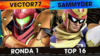 TRG  Vector77 Samus VS SammyDer Capitan Falcon l Capitulo 2 Vol 2 l Super Smash Bros Ultimate [upl. by Aninay]