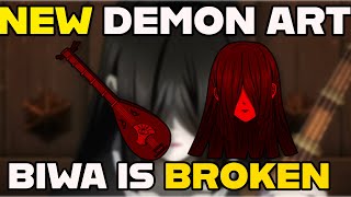 New Biwa Art Showcase  Biwa Giveaway  Demon Blade [upl. by Sunny]