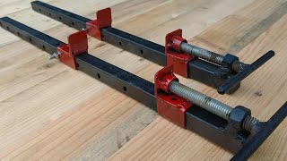 Como hacer prensas para Carpintería  How to make clamps for carpentry [upl. by Otreblada]