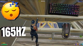 Redragon Kumara⌨️ ASMR😴 Sleeping amp Chill🍀 LoFi🎧🎵 1V1 Box Fight📦🤩 Fortnite 165HZ🖥️ Gameplay🏆 [upl. by Enirtak629]