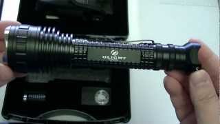 Olight M30 Triton Tactical LED Flashlight CloseUp [upl. by Juliane]