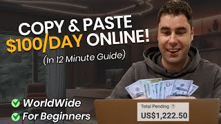 Best Way To Make Money Online For FREE With No Experience In 2024 100Day [upl. by Ydur]