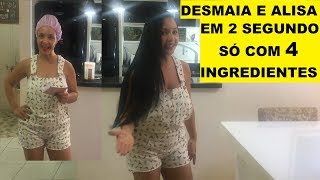 ALISA E DESMAIA EM 2 SEGUNDOS SÓ COM 4 INGREDIENTESRECEITA SIMPLES E BARATA [upl. by Giacomo]