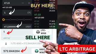 Crypto Arbitrage Trading Opportunity With LTC amp USDT  Crypto Arbitrage Review [upl. by Maxim]