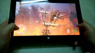 Rayman Legends Using Gestureworks Gameplay Virtual Controller [upl. by Aulea]