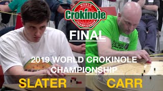 2019 World Crokinole Championship Final  Slater vs Carr [upl. by Mccarthy]