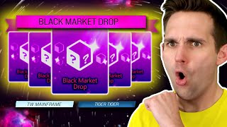 THE BLACK MARKET LUCKY STREAK CONTINUES INSANE 250 RL DROP OPENING [upl. by Ecidnac816]