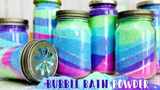 Make Your Own Bubble Bath Powder With Only 4 Ingredients [upl. by Ellard]