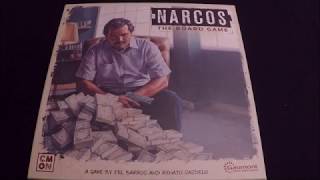 Narcos The Board Game  Unboxing [upl. by Carolynne261]