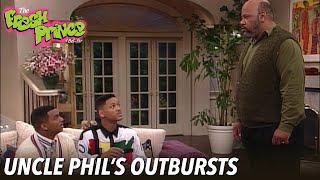 Uncle Phils Outbursts  The Fresh Prince of BelAir [upl. by Ardnazxela]