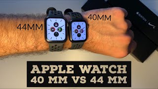 APPLE WATCH 40 MM vs 44 MM  Bileğinize göre hangisi uygun [upl. by Zoarah]