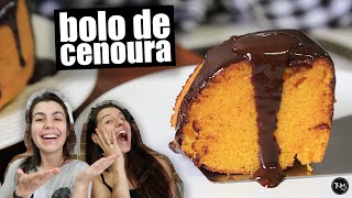 BOLO DE CENOURA VEGANO FÁCIL E FOFINHO   DICAS DE COMO FAZER UM BOLO PERFEITO  TNM Vegg [upl. by Ennoid398]